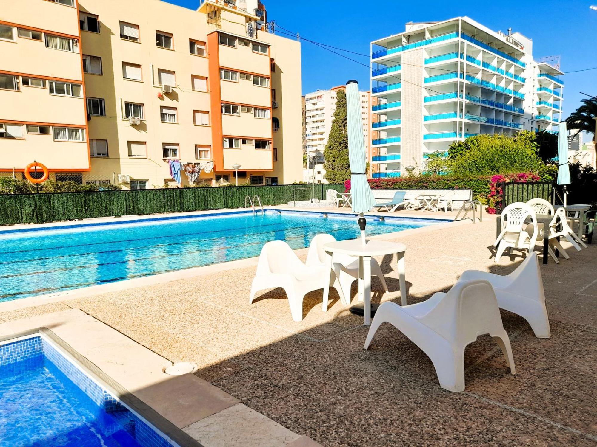 Apartment Sea View II in Rincon de Loix -Parking, Wi-Fi Benidorm Exterior foto